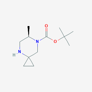 tert-Butyl (R)-6-methyl-4,7-diazaspiro[2.5]octane-7-carboxylate