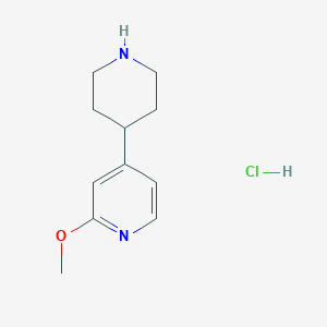 2-Methoxy-4-(piperidin-4-yl)pyridine hydrochloride