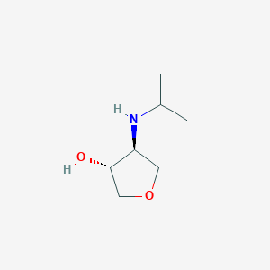 Rel-(3R,4S)-4-(isopropylamino)tetrahydrofuran-3-ol