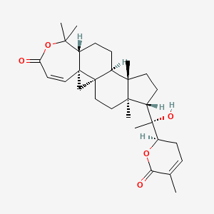 molecular formula C30H42O5 B13336935 Kadsuphilactone B 