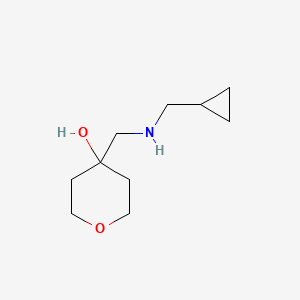 4-(((Cyclopropylmethyl)amino)methyl)tetrahydro-2H-pyran-4-ol