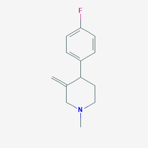 4-(4-Fluorophenyl)-1-methyl-3-methylenepiperidine