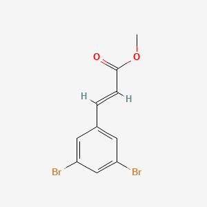 Methyl (2E)-3-(3,5-dibromophenyl)prop-2-enoate