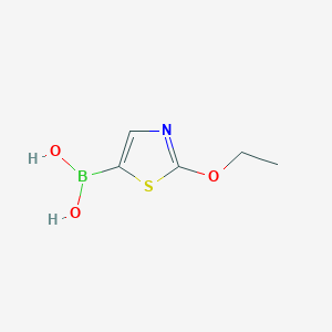 molecular formula C5H8BNO3S B13337028 (2-Ethoxythiazol-5-yl)boronic acid 