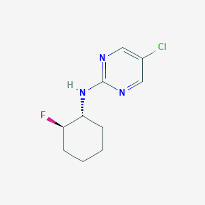 5-Chloro-N-((1R,2R)-2-fluorocyclohexyl)pyrimidin-2-amine