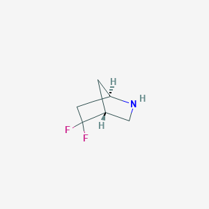 (1R,4R)-5,5-Difluoro-2-azabicyclo[2.2.1]heptane