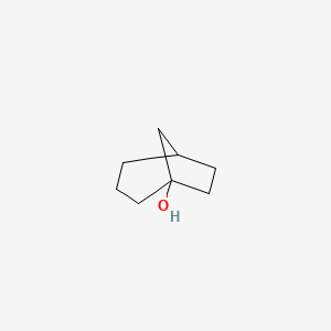 molecular formula C8H14O B13337213 Bicyclo[3.2.1]octan-1-ol 