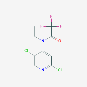 N-(2,5-Dichloropyridin-4-yl)-N-ethyl-2,2,2-trifluoroacetamide