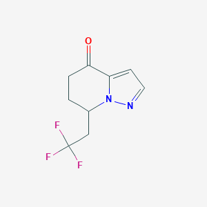 7-(2,2,2-Trifluoroethyl)-6,7-dihydropyrazolo[1,5-a]pyridin-4(5H)-one