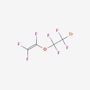 molecular formula C4BrF7O B1333736 2-溴四氟乙基三氟乙烯基醚 CAS No. 85737-06-0