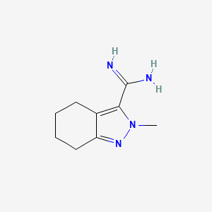 2-methyl-4,5,6,7-tetrahydro-2H-indazole-3-carboximidamide