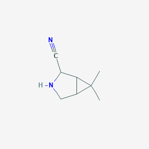 6,6-Dimethyl-3-azabicyclo[3.1.0]hexane-2-carbonitrile