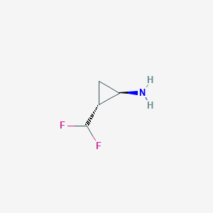 Rel-(1R,2R)-2-(difluoromethyl)cyclopropan-1-amine