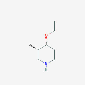 (3S,4R)-4-Ethoxy-3-methylpiperidine