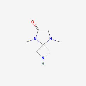 5,8-Dimethyl-2,5,8-triazaspiro[3.4]octan-7-one