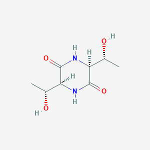 (3S,6S)-3,6-Bis((R)-1-hydroxyethyl)piperazine-2,5-dione