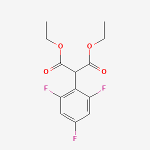 molecular formula C13H13F3O4 B1333755 三氟苯基丙二酸二乙酯 CAS No. 262609-07-4