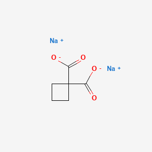 molecular formula C6H6Na2O4 B13337550 1,1-Cyclobutanedicarboxylic Acid Disodium Salt 