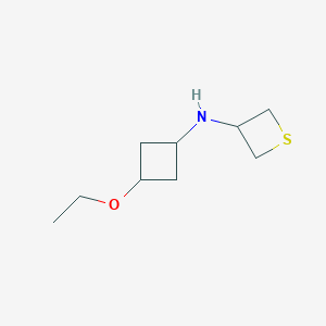 N-(3-Ethoxycyclobutyl)thietan-3-amine