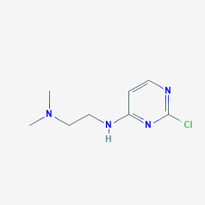 2-chloro-N-[2-(dimethylamino)ethyl]pyrimidin-4-amine