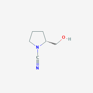 (2R)-2-(Hydroxymethyl)pyrrolidine-1-carbonitrile