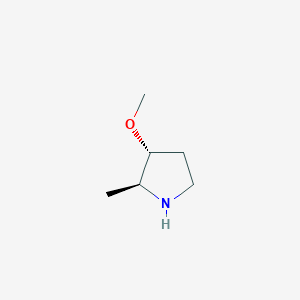 (2S,3R)-3-Methoxy-2-methylpyrrolidine