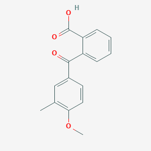 2-(4-Methoxy-3-methylbenzoyl)benzoic acid