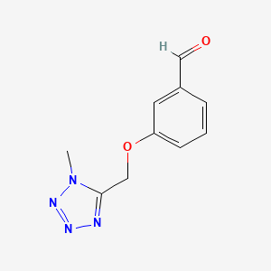 3-((1-Methyl-1H-tetrazol-5-yl)methoxy)benzaldehyde