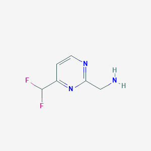 (4-(Difluoromethyl)pyrimidin-2-yl)methanamine