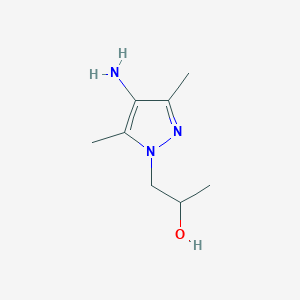 1-(4-Amino-3,5-dimethyl-1H-pyrazol-1-YL)propan-2-OL