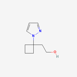 2-(1-(1H-Pyrazol-1-yl)cyclobutyl)ethan-1-ol