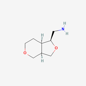 ((1S,3AR,7aR)-hexahydro-3H-furo[3,4-c]pyran-1-yl)methanamine