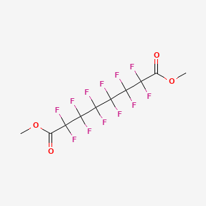 molecular formula C10H6F12O4 B1333790 Dimethyl dodecafluorosuberate CAS No. 2062-20-6