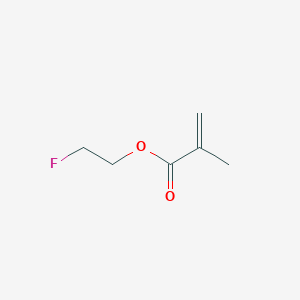 molecular formula C6H9FO2 B1333796 2-氟乙基甲基丙烯酸酯 CAS No. 686-54-4