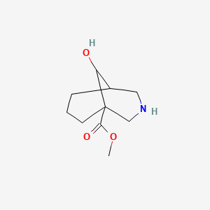 Methyl 9-hydroxy-3-azabicyclo[3.3.1]nonane-1-carboxylate