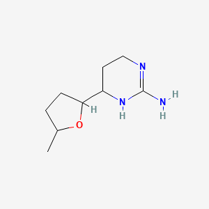 6-(5-Methyloxolan-2-yl)-1,4,5,6-tetrahydropyrimidin-2-amine