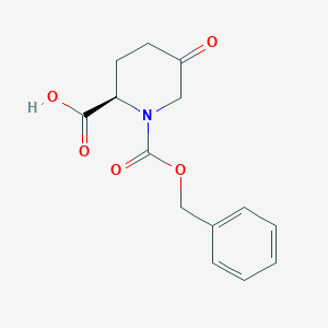 (R)-1-((Benzyloxy)carbonyl)-5-oxopiperidine-2-carboxylic acid