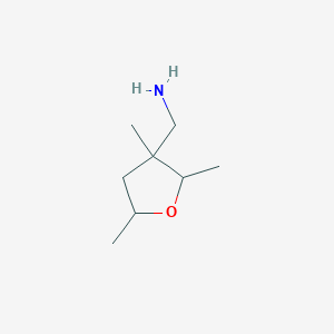 (2,3,5-Trimethyltetrahydrofuran-3-yl)methanamine