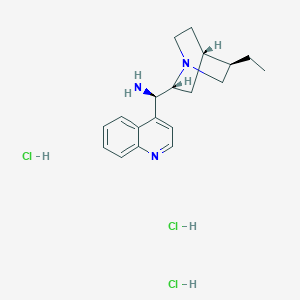 (R)-((1S,2R,4S,5R)-5-Ethylquinuclidin-2-yl)(quinolin-4-yl)methanamine trihydrochloride