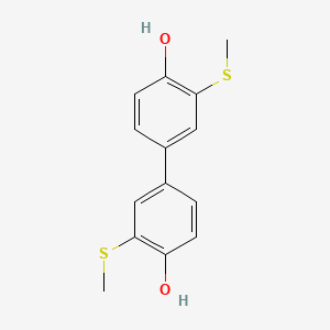 3,3'-Bis(methylthio)-[1,1'-biphenyl]-4,4'-diol