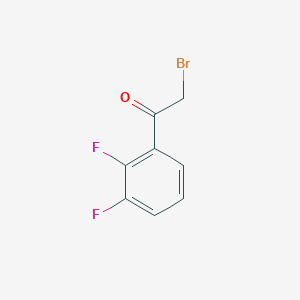 B1333818 2-Bromo-1-(2,3-difluorophenyl)ethanone CAS No. 886762-77-2