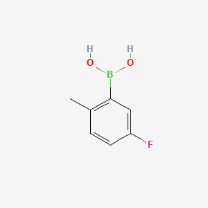 molecular formula C7H8BFO2 B1333820 Acide 5-fluoro-2-méthylphénylboronique CAS No. 163517-62-2