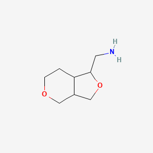 (Hexahydro-3H-furo[3,4-c]pyran-1-yl)methanamine