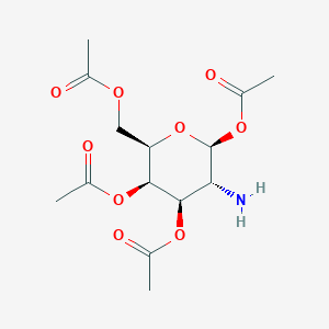 (2S,3R,4R,5R,6R)-6-(Acetoxymethyl)-3-aminotetrahydro-2H-pyran-2,4,5-triyl triacetate