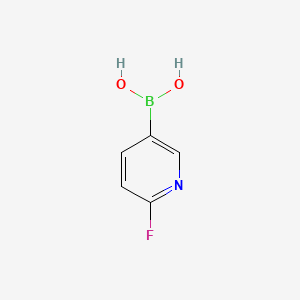 molecular formula C5H5BFNO2 B1333835 2-Fluoropyridine-5-boronic acid CAS No. 351019-18-6