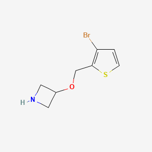 3-[(3-Bromothiophen-2-yl)methoxy]azetidine