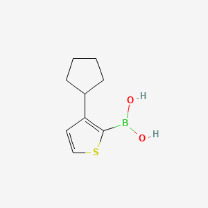 (3-Cyclopentylthiophen-2-yl)boronic acid