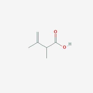 molecular formula C6H10O2 B13338410 3-Butenoic acid, 2,3-dimethyl- CAS No. 36598-04-6