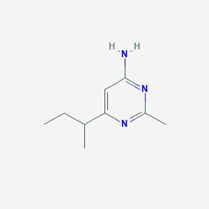 6-(Butan-2-yl)-2-methylpyrimidin-4-amine