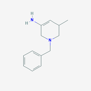 1-Benzyl-5-methyl-1,2,5,6-tetrahydropyridin-3-amine